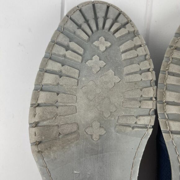 STEVE MADDEN Mens Dress Shoes Size 9 Two Tone Blue Suede ROQUE - Picture 11 of 13